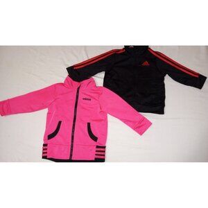 Adidas Track Jacket Size 9 Months Toddler Girls Fall Winter Clothes